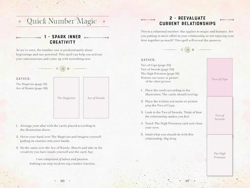 TAROT MAGIC: A HANDBOOK OF INTUITIVE READINGS, RITUALS, & SPELLS - NOIR. FORTUNA