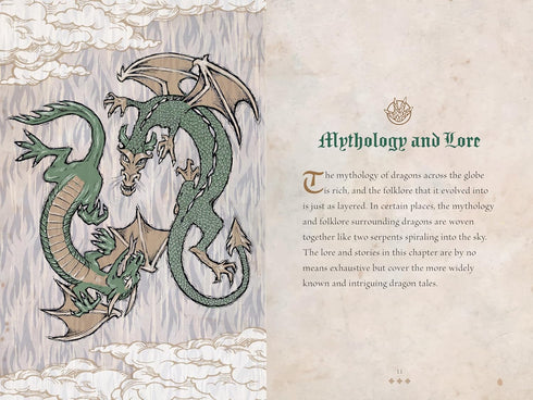 DRAGONS: A HANDBOOK OF HISTORY & LORE - HOLLYHOCK. AGNES