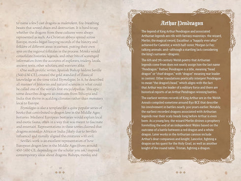 DRAGONS: A HANDBOOK OF HISTORY & LORE - HOLLYHOCK. AGNES