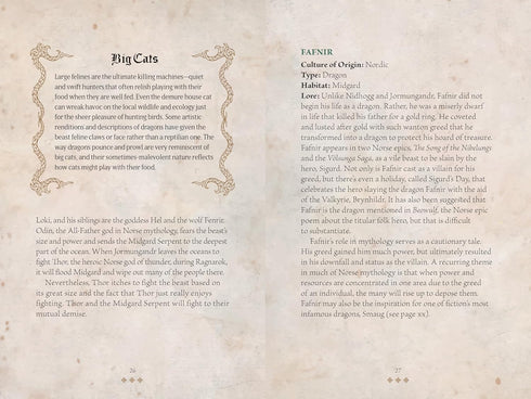 DRAGONS: A HANDBOOK OF HISTORY & LORE - HOLLYHOCK. AGNES