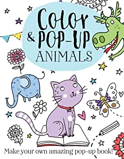 COLOR & POP-UP ANIMALS - GOLDING. ELIZABETH