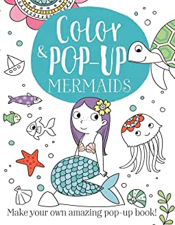 COLOR & POP-UP MERMAIDS - GOLDING. ELIZABETH