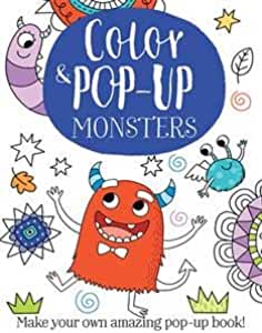 COLOR & POP-UP MONSTERS - GOLDING. ELIZABETH