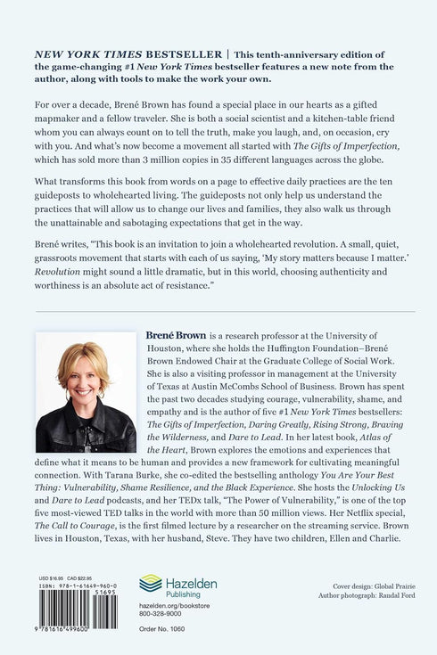 THE GIFTS OF IMPERFECTION - BROWN. BRENÉ