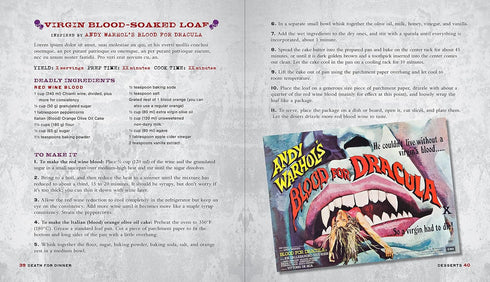 DEATH FOR DINNER COOKBOOK - NEIL. ZACH