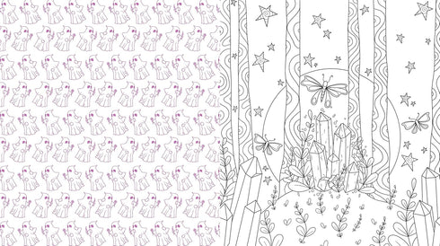 SWEET & CREEPY COLORING - WILSON. KITTY WILLOW