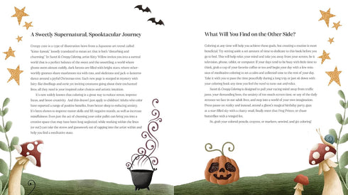 SWEET & CREEPY COLORING - WILSON. KITTY WILLOW