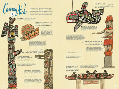 ON ISLAND TIME: A TRAVELER'S ATLAS: ILLUSTRATED ADVENTURES ON AND AROUND THE ISL