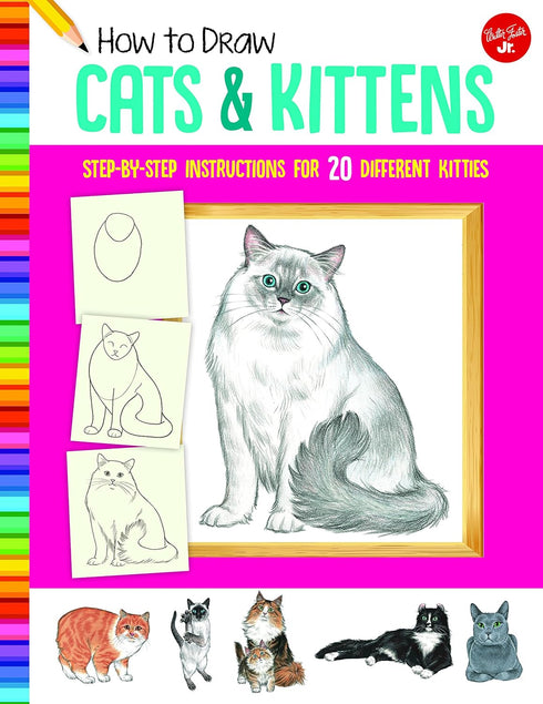HOW TO DRAW CATS & KITTENS - FISHER. DIANA