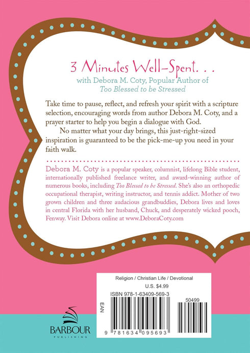 Too Blessed To Be Stressed: 3-Minute Devotions For Women by Coty. Debora M.