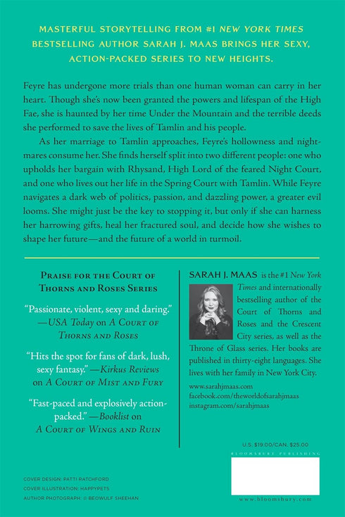 A COURT OF MIST AND FURY (COURT OF THORNS & ROSES, 2) - MAAS. SARAH J.