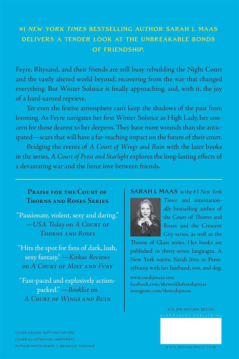 A COURT OF FROST AND STARLIGHT (A COURT OF THORNS & ROSES, 4) - MAAS. SARAH J