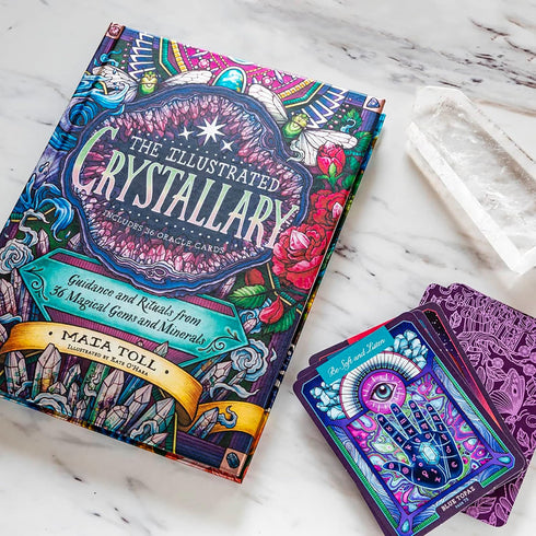 THE ILLUSTRATED CRYSTALLARY: GUIDANCE AND RITUALS FROM 36 MAGICAL GEMS & MINERAL