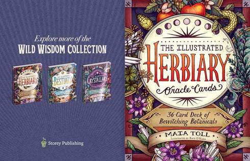 THE ILLUSTRATED HERBIARY ORACLE CARDS - TOLL. MAIA