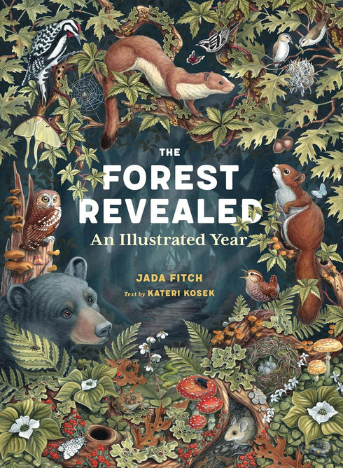 THE FOREST REVEALED: AN ILLUSTRATED YEAR - FITCH. JADA; KOSEK. KATERI