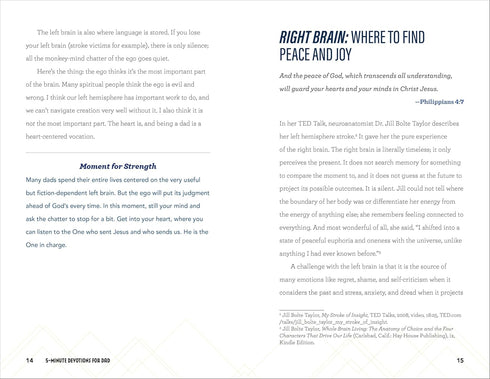 5-MINUTE DEVOTIONS FOR DAD: A CHRISTIAN PARENTING BOOK - STEED. RONALD