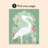 VINTAGE: BIRDS (STICKER-BY-NUMBER) - BRAIN GAMES