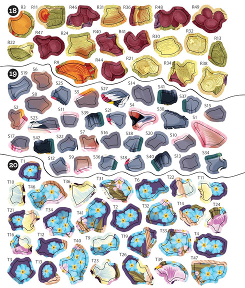 STICKER AND PRAY: BLESSINGS (STICKER-BY-NUMBER) - BRAIN GAMES