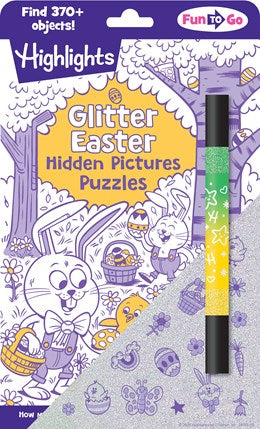 GLITTER EASTER HIDDEN PICTURES - HIGHLIGHTS