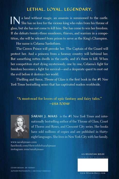 THRONE OF GLASS (THRONE OF GLASS 1) - MAAS. SARAH J