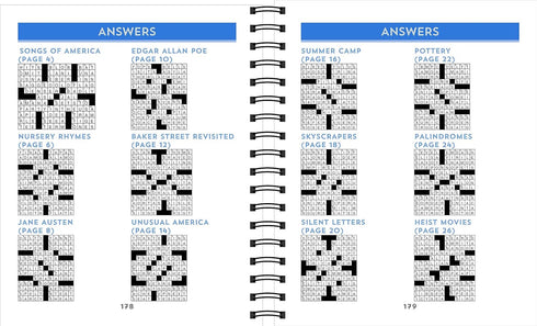 LARGE PRINT CROSSWORD PUZZLES - BRAIN GAMES
