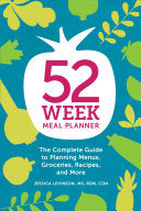 52 WEEK MEAL PLANNER - LEVINSON. JESSICA COOK BOOK