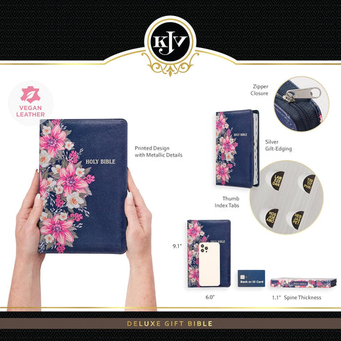 KJV HOLY BIBLE DELUXE GIFT EDITION - CHRISTIAN ART PUBLISHERS