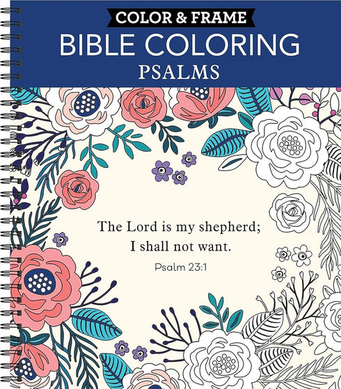 COLOR & FRAME - BIBLE COLORING: PSALMS - NEW SEASONS