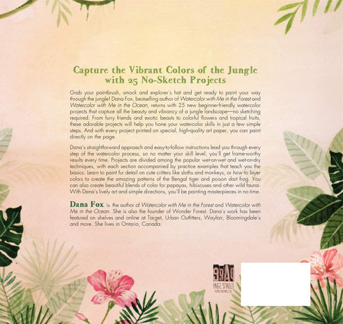 WATERCOLOR WITH ME IN THE JUNGLE - FOX. DANA