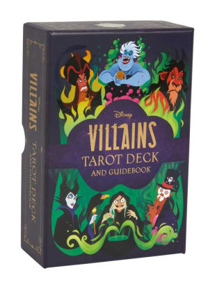 DISNEY VILLAINS TAROT DECK AND GUIDEBOOK MOVIE TAROT DECK POP CULTURE TAROT - SI