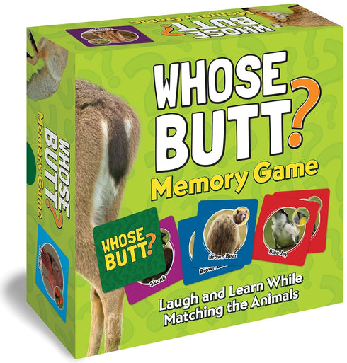 WHOSE BUTT? MEMORY GAME - TEKIELA. STAN