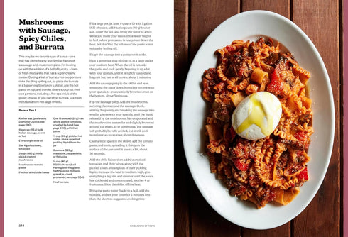 SIX SEASONS OF PASTA - MCFADDEN. JOSHUA; HOLMBER. MARTHA