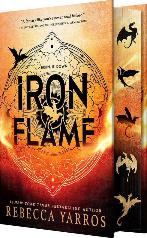 IRON FLAME (WING & CLAW COLLECTION) - YARROS. REBECCA