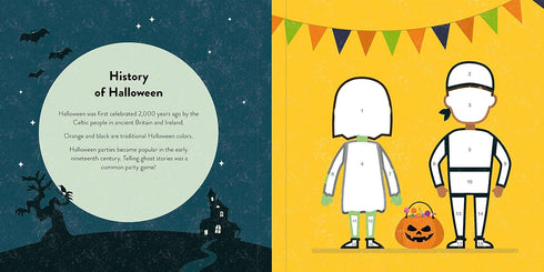 COLOR WITH STICKERS: HALLOWEEN - HAMILTON. BETH