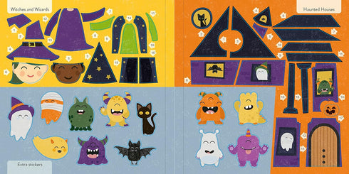 COLOR WITH STICKERS: HALLOWEEN - HAMILTON. BETH