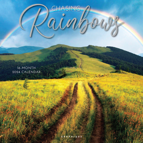 2024 CHASING RAINBOWS WALL CAL - GRAPHIQUE