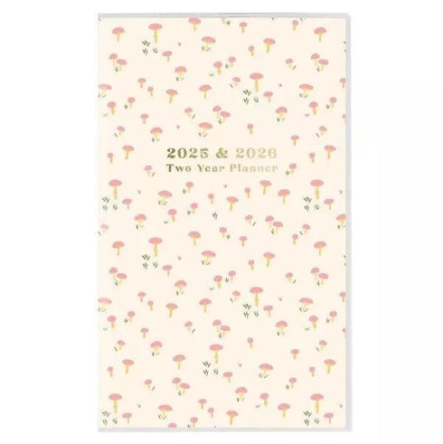 2025 WHIMSICAL PATTERN 2-YEAR POCKET PLANNER