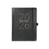 2026 6X8 BLACK APOLLO VEGAN LEATHER PLANNER