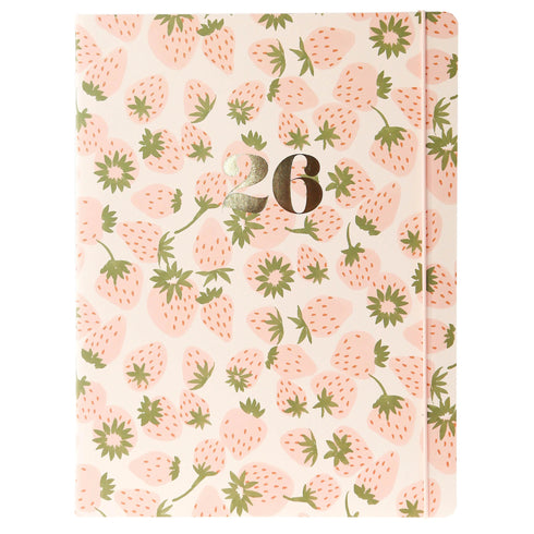 2026 STRAWBERRY 8X10 MONTHLY PLANNER