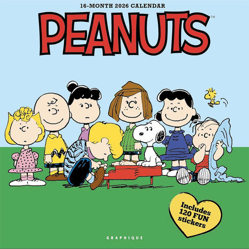 2026 PEANUTS HAPPINES IS 12X12 WALL CALENDAR