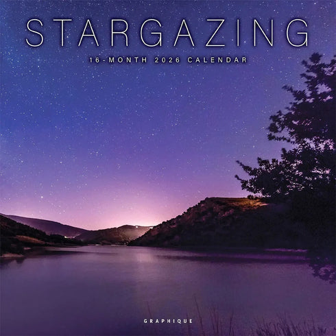2026 STARGAZING 12X12 WALL CALENDAR