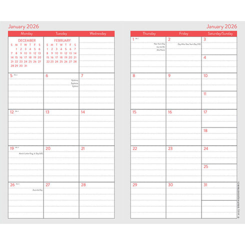 2026-2027 PEANUTS HAPPINESS IS TWO-YEAR POCKET PLANNER