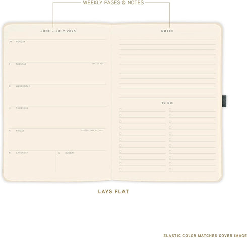 2026 PEANUTS PINK FLOATIE 6X8 HARDBOUND PLANNER
