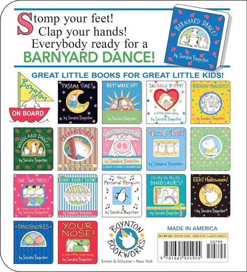 BARNYARD DANCE! - BOYNTON. SANDRA