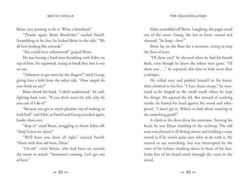 THE DRAGONSLAYERS - COVILLE. BRUCE & KATHERINE