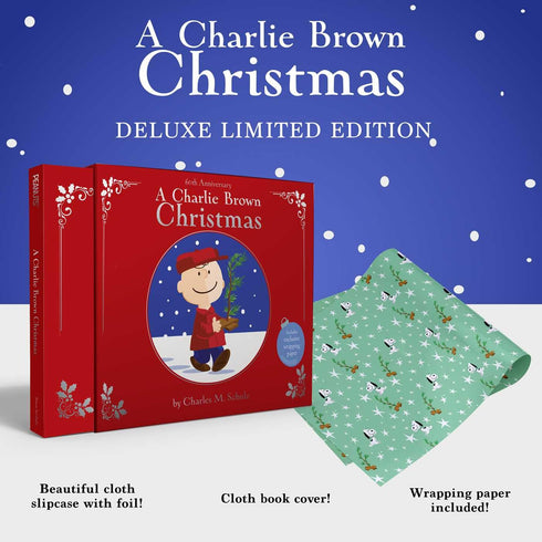 A CHARLIE BROWN CHRISTMAS DELUXE EDITION WITH SLIPCASE - SCHULZ. CHARLES M.