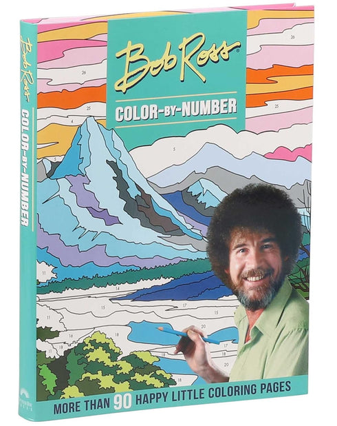 BOB ROSS COLOR-BY-NUMBER