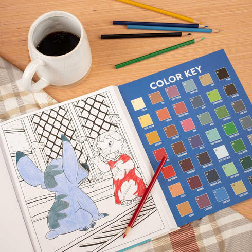 DISNEY STICH COLOR-BY-NUMBER - THUNDER BAY PRESS