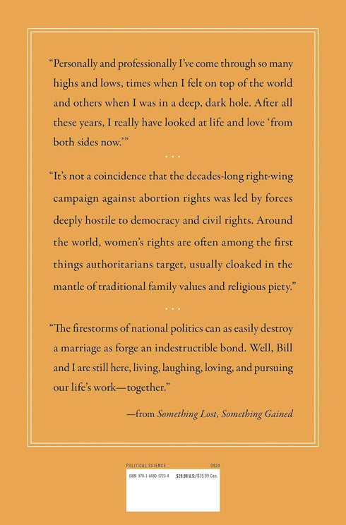 SOMTHING LOST, SOMETHING GAINED - CLINTON. HILLARY RODHAM