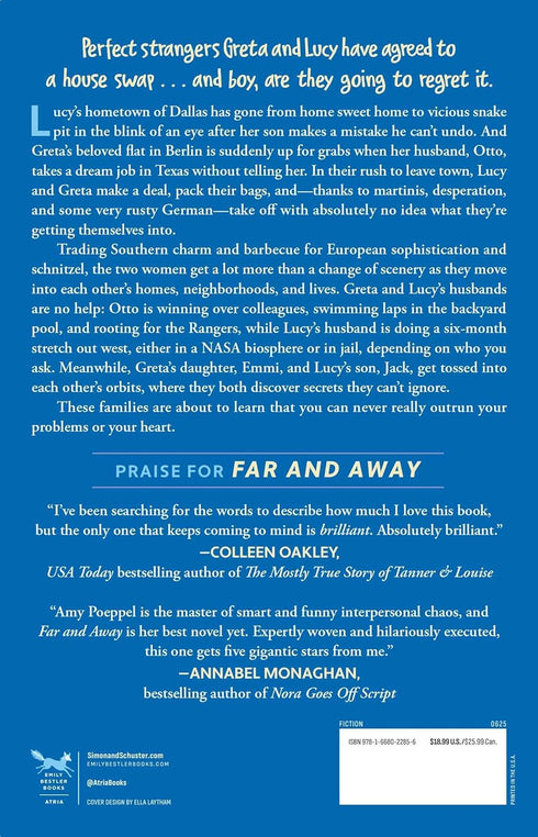 FAR AND AWAY: A NOVEL - POEPPEL. AMY